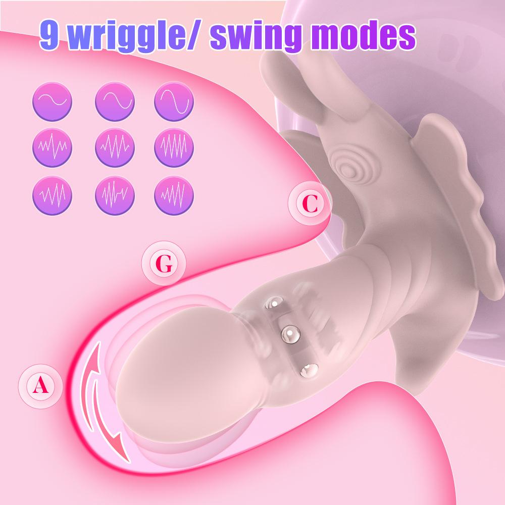 Remote Dildo Vibrators Panties for Women Butterfly Wearable Clitoris Stimulator Female Masturbator Vagina Massager Couples Erotic Toy