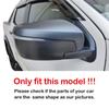 Door Mirror Cover For Isuzu D-Max Dmax -2024 Car Sticker Rearview Side Mirror Cover Wing Cap Exterior Carbon Fiber