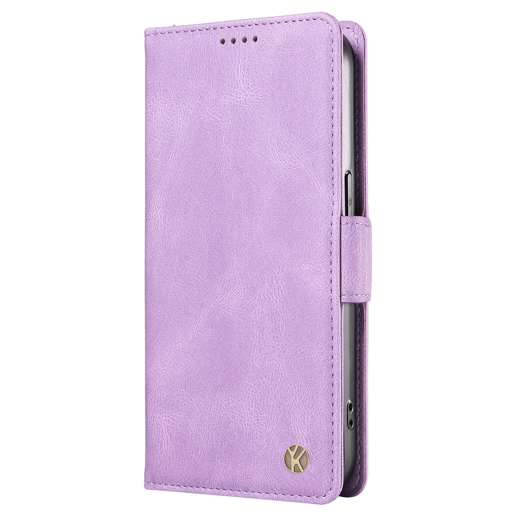 YIKATU YK-005 Wallet Phone Case for Xiaomi 12T 5G/12T Pro 5G/Redmi K50 Ultra,Skin-touch PU Leather Stand Cover