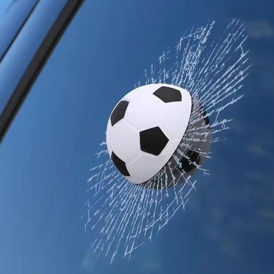 

2 шт. наклейки для розыгрышей на автомобиль, самоклеящиеся, с сильной липкостью, водонепроницаемые, забавные 3D наклейки для окон, наклейки для лобового стекла, украшения для лобового стекла зелёный