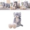Adorable Large Cat Plush Toy Soft Cute Stuffed Doll Perfect For Christmas Gift