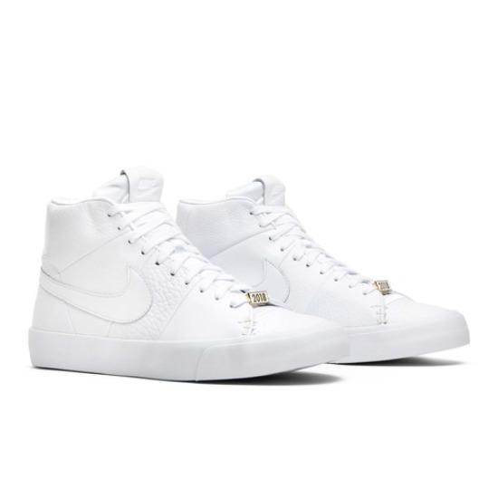 

Nike Blazer Royal QS Triple White AR8830-100 EU 44.5 белый