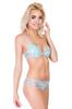 Комплект белья: бюстгальтер push-up и трусики бразилиана Leilieve (46030)
