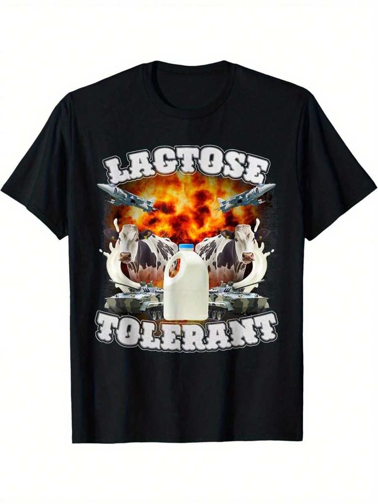 Lactose Tolerant Meme Funny Oddly Specific Dank Meme Unisex T-Shirt