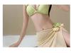 Women's Three-Piece Bikini with Long Skirt – Perfect for Beach and Island Vacations, Sexy and Stylish for Spring and Summer