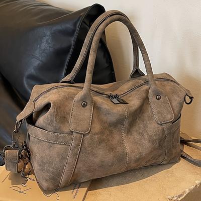 Torby na ramię ze skóry PU w stylu retro dla kobiet 2024 Moda koreańska Duża torba pod pachę Damska torba crossbody Torebki