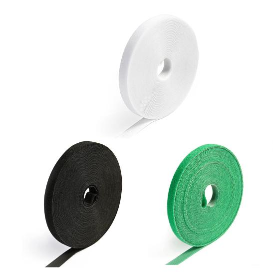 1 Roll Multi-use Anti-slid Cable Tie Fastener Tape Practical Adjustable Wire Tie Wrap for Home