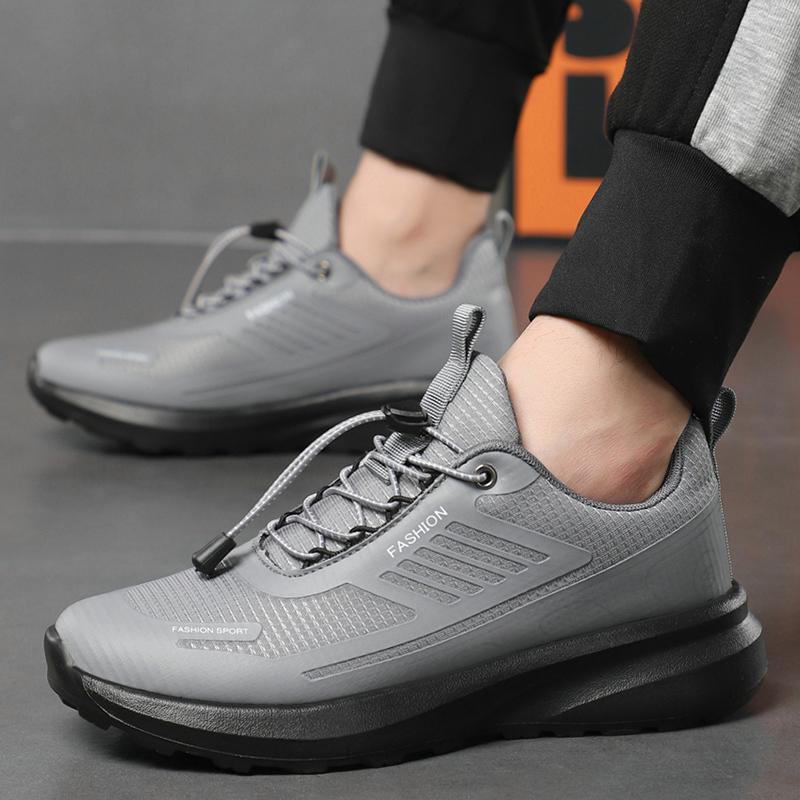 Fashion New Lightweight Sports Tennis Footwear for Men Lace-Up Men's Flats Men Breathable Sneaker Mesh Comfortable Male Casual Shoes