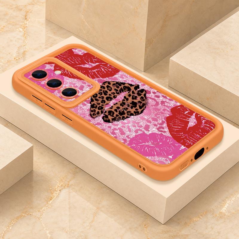 Bowknots Leopard Case For Samsung Galaxy A57 A37 A27 A17 5G A56 A36 A26 A16 A55 A54 S21 FE S22 S23 S24 Plus S25 S26 Ultra Shockproof Bumper Cover