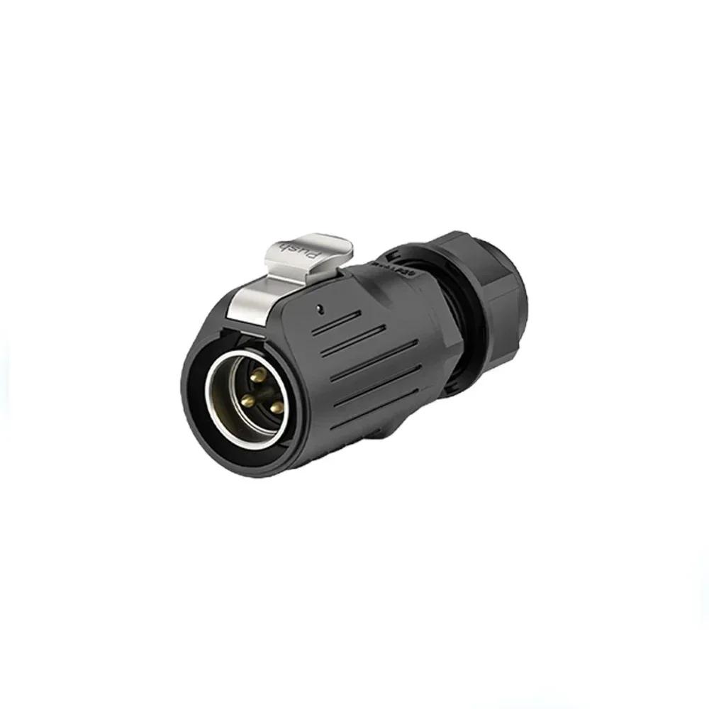 EW-LP20 Waterproof M20 Power Aviation Connector 2 3 4 5 7 9 12 Pin Plug Socket Panel Adapter Industry Signal Rransceiver Radio