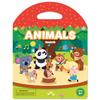 Non-Toxic New Children Reusable Scene Cute Stickers Diy Puzzle Sticker Games Books Cartoon Animal Learning Cognition Toys For Kids Gifts