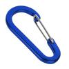 5Pcs Aluminum Alloy Spring Snap Hooks Carabiner Clips Outdoor Camping Multi-Tool