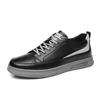 Men's Shoes 2025 Summer New White Casual Hollow Hole Cool Leather Shoes Men's Breathable Board Shoes Tide