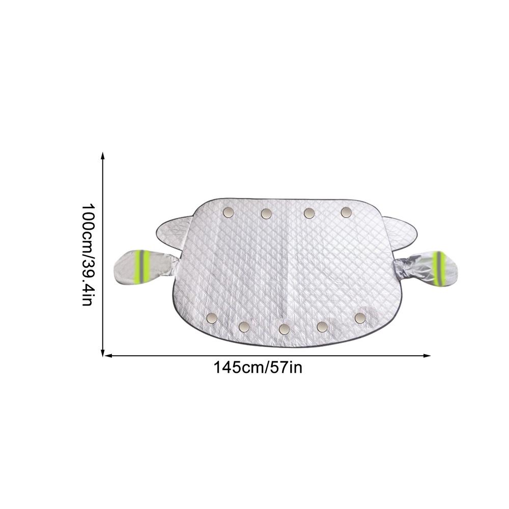 Auto Windschutzscheiben Schneeschutz Frostschutz Abdeckung Für Windschutzscheibe Weiche Innenschicht Schutz Zubehör Für SUVs Limousinen Und Mini