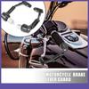 ONE PAIR 7/8" 22mm Motorcycle Brake Lever Guard Handlebar Protector Clutch Black