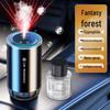 Aluminum Alloy Car Perfume & Aromatherapy Spray with Colorful Ambient Starry Light