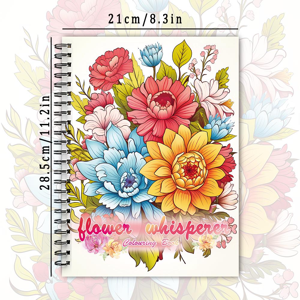 

Женская спиральная раскраска - 30 листов 11,3x 8,3 дюйма, Раскраска для снятия стресса, Подарок на день рождения, Подарок на праздничную вечеринку жёлтый