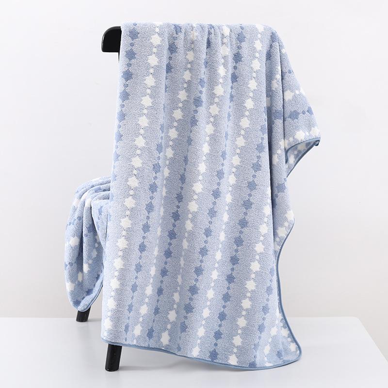 Coral Fleece  Mother and Child Set Towel Gift Towel Bath Towel Soft Bath Large Towel