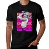 Kim Wilde 80er Jahre T-Shirt Übergrößen Kleidung personalisiertes T-Shirt große und lange T-Shirts für Männer