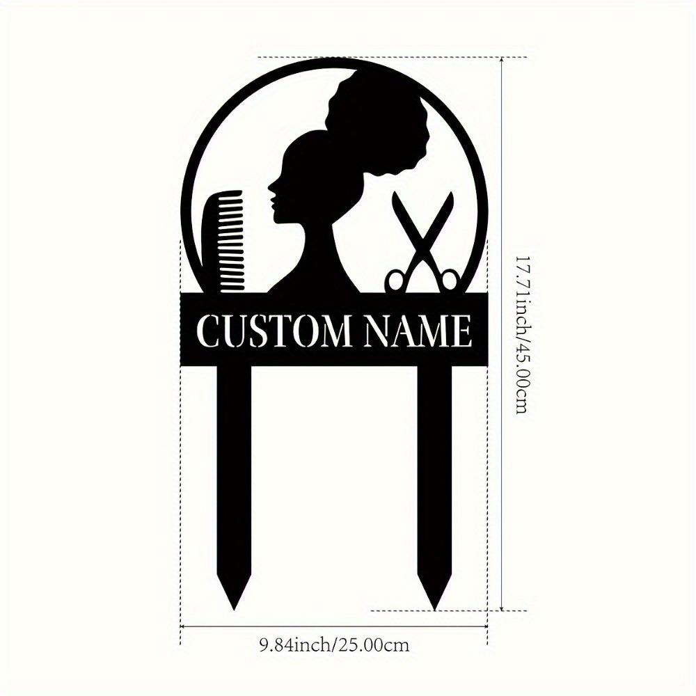 

Custom Metal Garden Stakes Outdoor Patio Lawn Decor Personalized Gift Home Art TYDZ003063