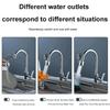 3 Modes Filter Sink Faucet With Swivel Universal Extension Tube Water Saving Boosting and Splash Proof Water Tap