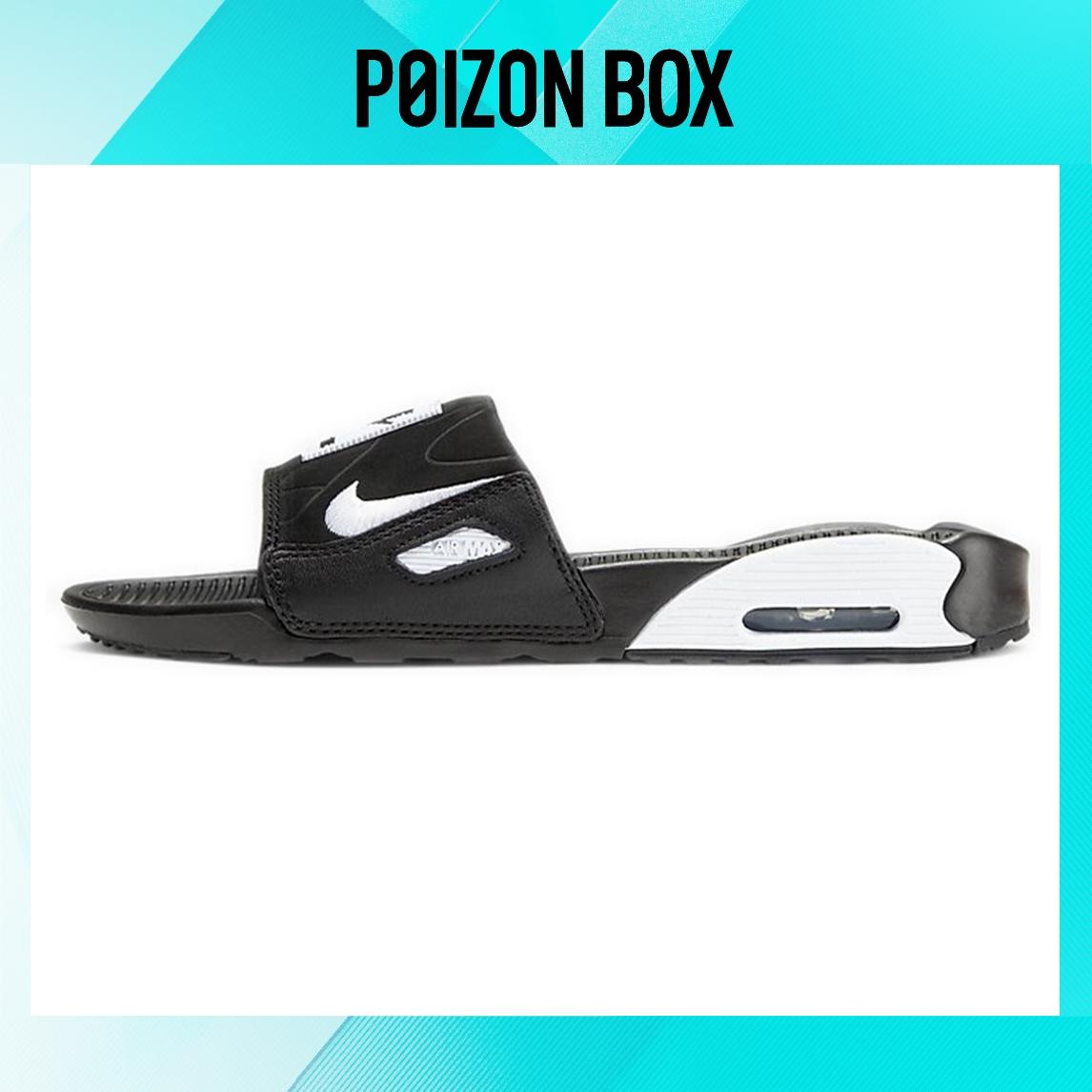 

сабо Nike Air Max 90 Slide Black White CT5241-002