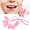 5pcs Plastic Baby Milk Tooth Storage Box with Rope Tooth Saver Necklaces
