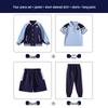 Mädchen-Kindergarten Akademischer Stil Frühling/Herbst Dreiteiliges Performance- und Sportuniform-Set