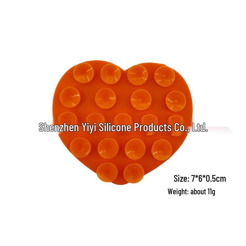 Silicone Phone Holder: Portable, Anti-slip, Stable Suction Cup Back Sticker