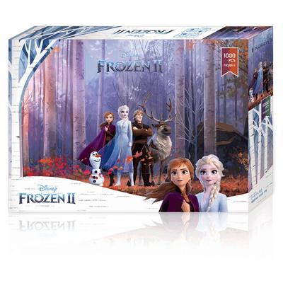 Disney Frozen 2 Novo quebra-cabeça de viagem D-A10-702, 1000 peças, cores misturadas, quebra-cabeça, jogos infantis, brinquedos educativos