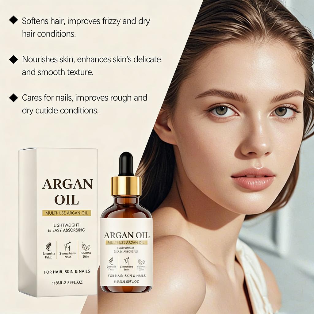 Oil Of — Cold- Oil For Hair, Skin, & Nails — Lightweight, Fast-Absorbing For Soft Skin, Frizz Control, & (118ml)