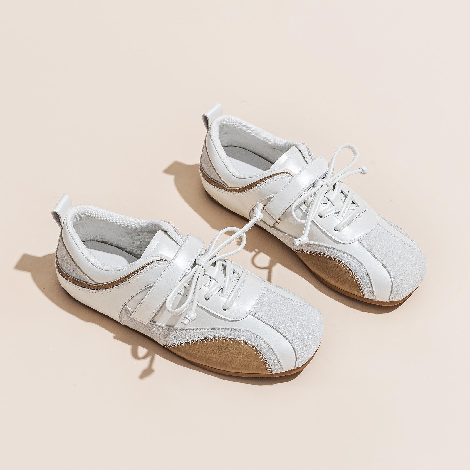 

Women s autumn new German training shoes casual sports versatile single shoes Mary Jane women s shoes 40 бежевый