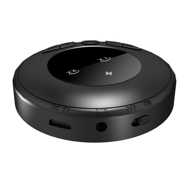 Wireless -compatible5.0 Transmitter Receiver with 250mAh Battery Capacity USB Charging Port AUX Port