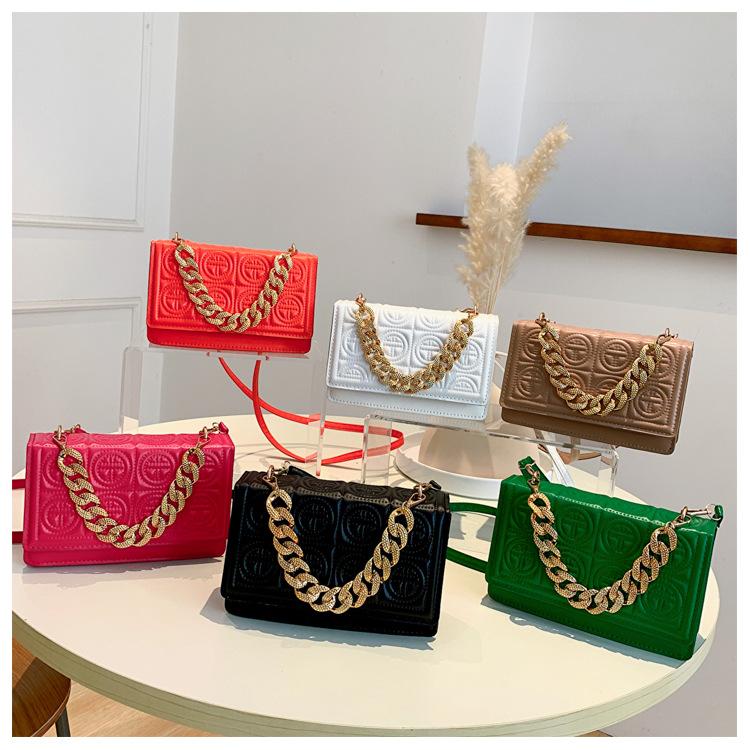 Shoulder Bag Crossbody Women Soft Leather Fashion Simple Solid Color Casual