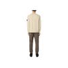 STONE ISLAND Ribbed Crew Neck Pullover Long Sleeve Sweatshirt Men Sweatshirt Beige 811563750-V0097