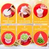 DIY 3D Christmas Tree Silicone Mold Resin Epoxy Small Irregular Pine Needle Tree Craft Candle Making Kit Holiday Decor