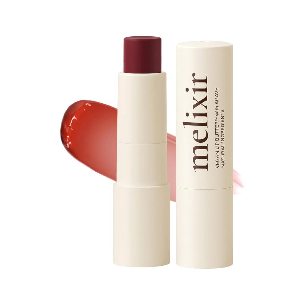 Melixir, Vegan Lip Butter™ with Agave, 06 Lust Red, 3.9 g (0.13 oz)