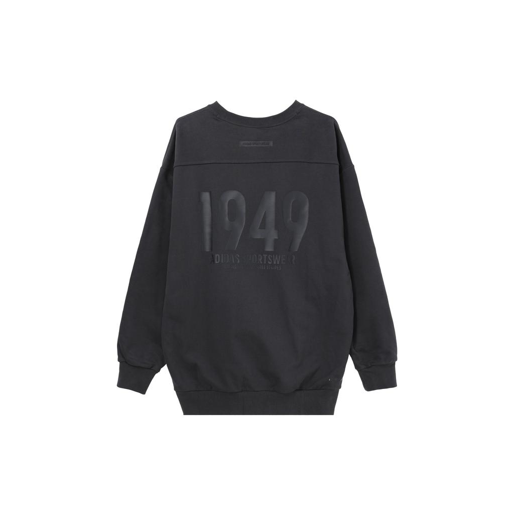 adidas Unisex 1949 Logo Crew Neck Sweatshirt Black IK3469
