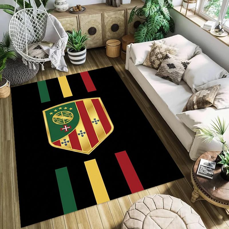 Royal Emblem Fabric carpet Living room and bedroom mats Doormat Art Christmas gifts Doormat