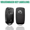 Für VW Volkswagen Jetta MK5 Golf 14mm Auto Schlüssel Emblem Aufkleber Fernbedienung Schlüsselanhänger Logo Für Volkswagen VW Golf GTI Passat Tiguan Arteon