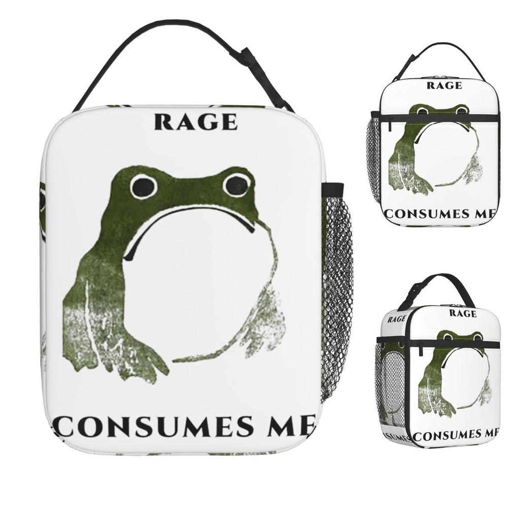 Tamagotchi Meal Tote Outside Picnic Compact Lunch Box For Child Oxford Print Cooler Bag With Premium Quality Materials