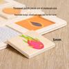 Montessori Educational Animal & Fruit Matching Jigsaw Puzzle Toy
