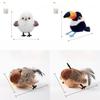 Interactive Plush Cat Toy With Sound And Motion For Indoor Play And Enrichment
