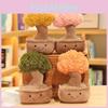 Adorable 28cm Bonsai Tree Plush Toy For Home Decoration