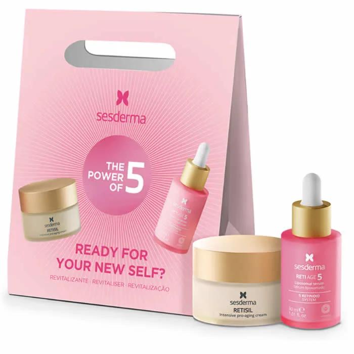 Sesderma Antiage Retisil Крем 50мл + Reti Age 5 Липосомальная Сыворотка 30мл Набор 2 Штуки