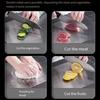 Double-Sided Stainless Steel Cutting Board Non-Slip Kitchen Chopping Board for Meat Vegetables Dough Rust-Proof Multi-Purpose Reversible Mat for Home