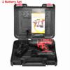 28V 48Nm Cordless Electric Drill Driver Set Screwdriver + Li-lon Battery And Charger AC100-240V