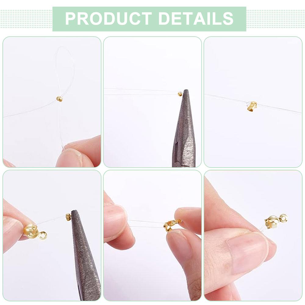 1000Pcs Brass Crimp Beads, Rondelle, Real 18K Gold Plated, 2x2x1mm, Hole: 1.2mm