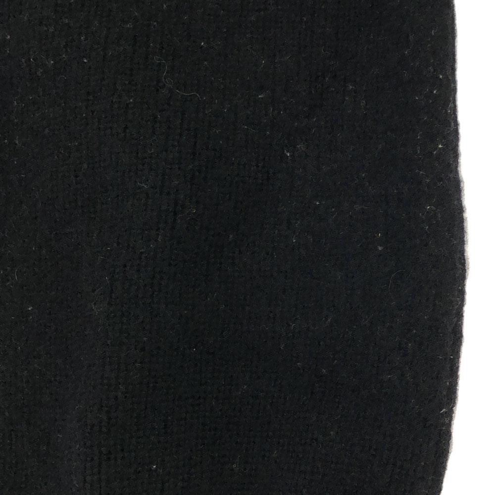 Neighborhood Wool Long Sleeve Knit M Black Sweater Men's Used