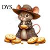 DIY Story Scene Wall Decor Cartoon Mouse Sticker, Cute Fairy Tale Decal, PVC Waterproof Decorative Gifts for Children Art Decors, Self Adhesive Mural